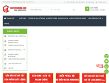 Tablet Screenshot of chuyenserver.com